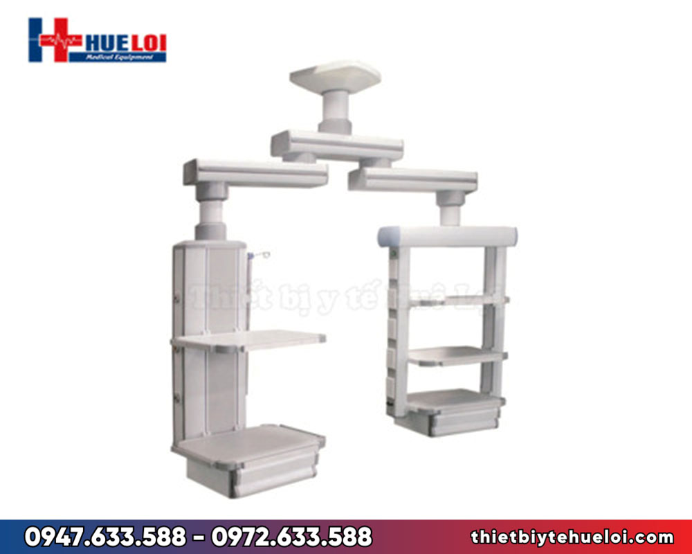 Trụ cấp khí đôi treo trần phòng mổ